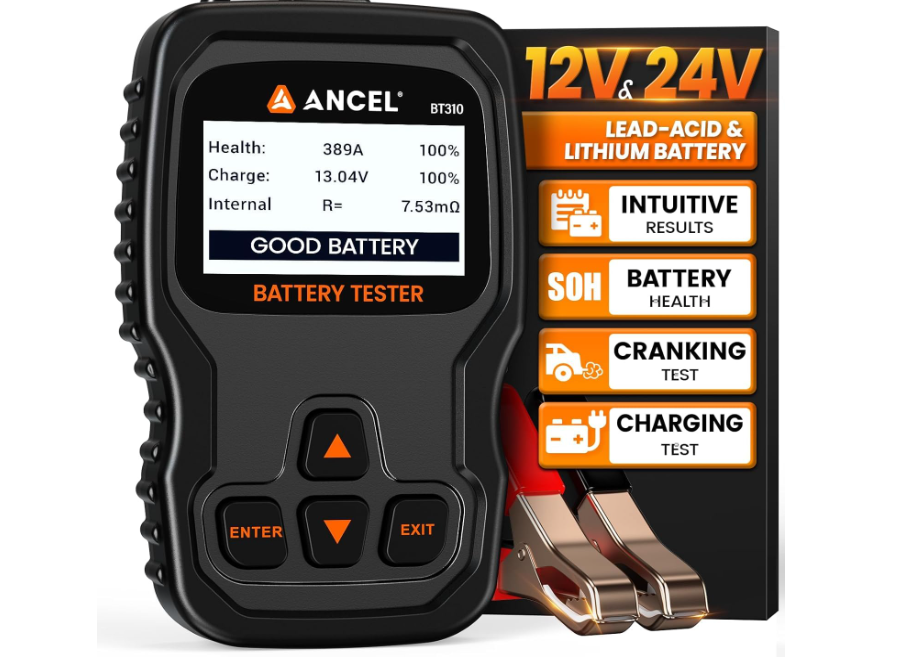 ANCEL BT310 12V 24V Autobatterie tester, Batterietester KFZ kaufen.