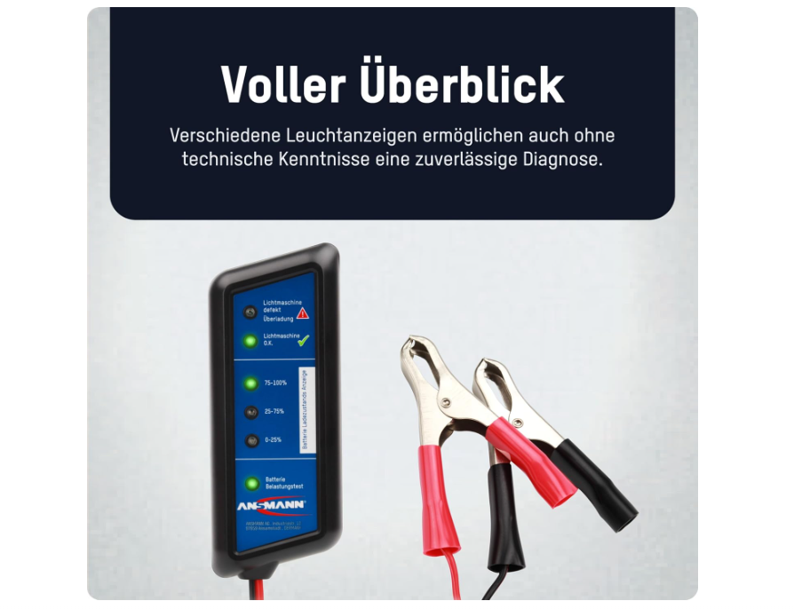 ANSMANN 4000002 Power Check Kfz-Batterietester kaufen 1