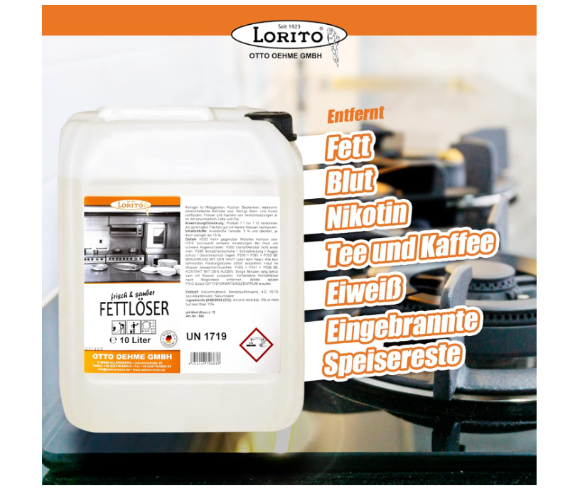 Lorito Profi-Fettlöser 2 × 10 Liter kaufen 2