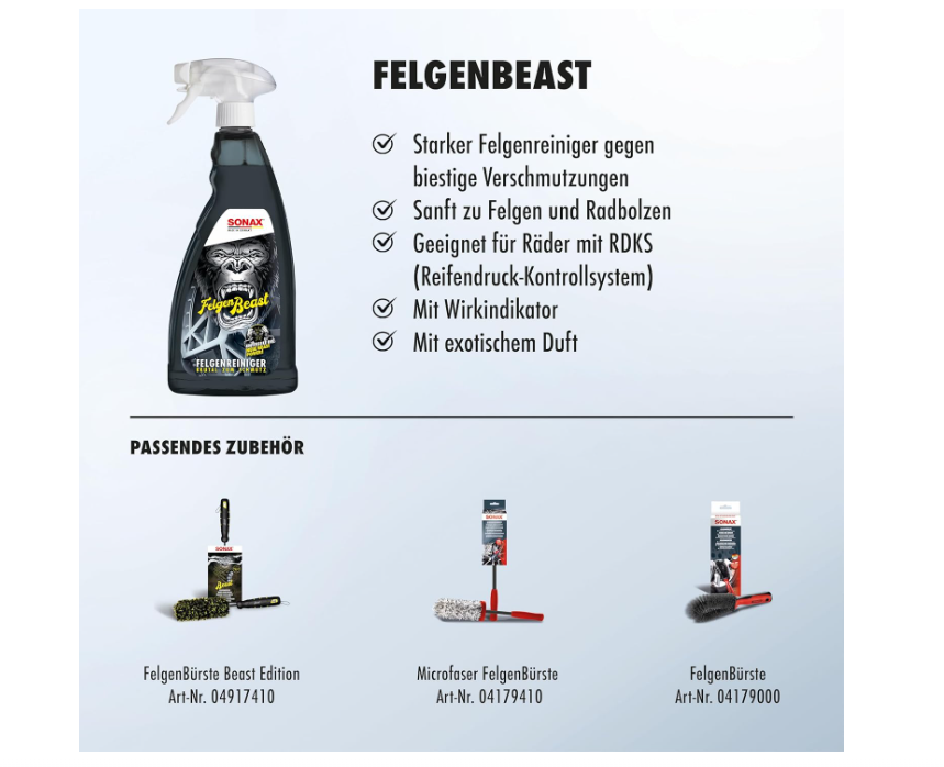 SONAX FelgenBeast (1 Liter) kaufen
