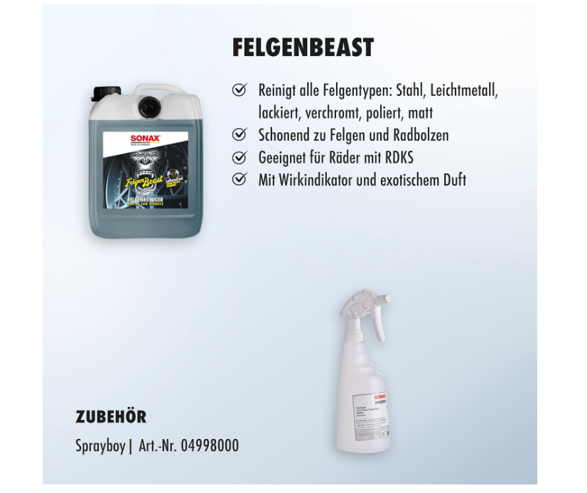 SONAX FelgenBeast (5 Liter) 2 kaufen