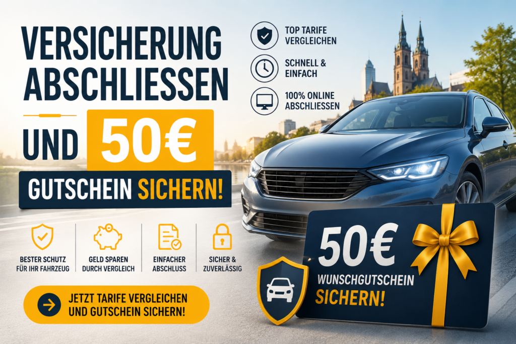 kfz-versicherung-angebot-50€-gutschein