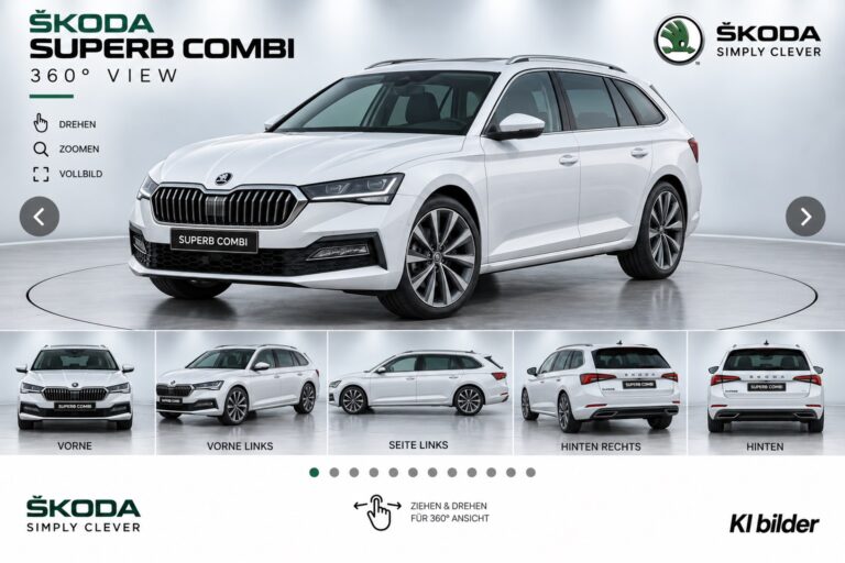 360 view Skoda Superb Reimport EU-Neuwagen